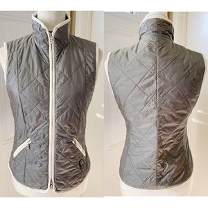 Bogner Silver-Grey Vest Jacket